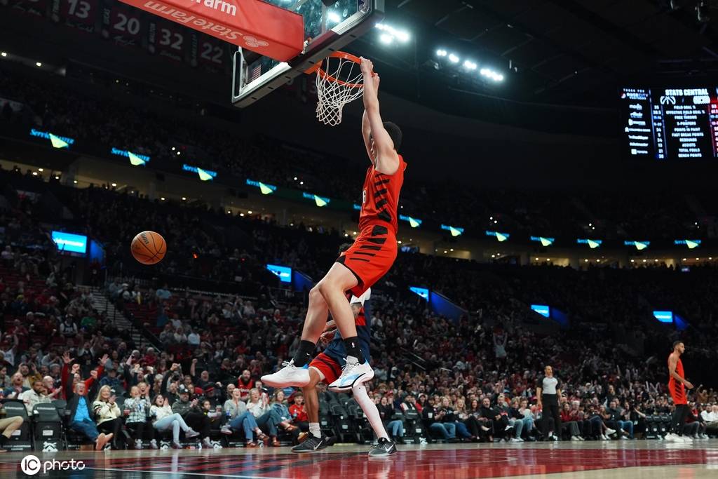 杨瀚森6分4板阿夫迪亚20分 开拓者大胜奇才